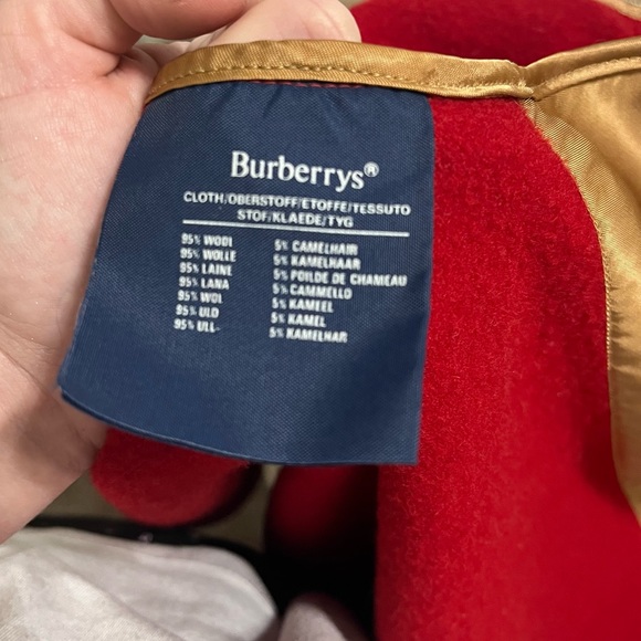 Vintage Burberry London beige Detachable Hood Trench Rain - Picture 4 of 7